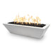 The Outdoor Plus 72" X 20" Maya Fire Bowl - Linear GFRC Fire Bowl