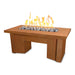 The Outdoor Plus Alameda Fire Table - Corten Steel Fire Table 48" / Match Lit / Natural Gas