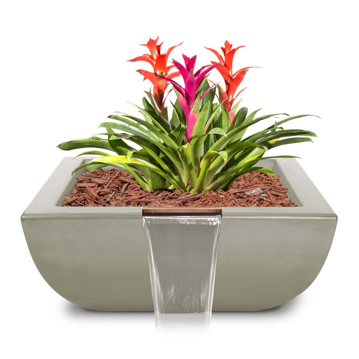 The Outdoor Plus Avalon Planter & Water Bowl Planter & Water Bowl Ash / 24"