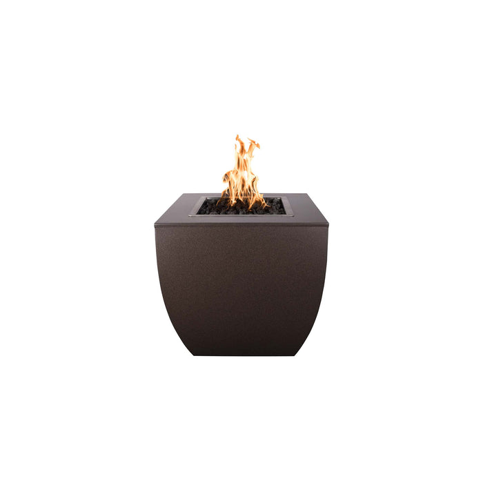 The Outdoor Plus Avalon Tall Fire Pit - Corten Steel Fire Pits 30" / Match Lit / Natural Gas