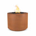 The Outdoor Plus Beverly Fire Pit - Corten Steel Fire Pits 30" / Match Lit / Natural Gas