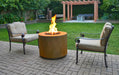 The Outdoor Plus Beverly Fire Pit - Corten Steel Fire Pits