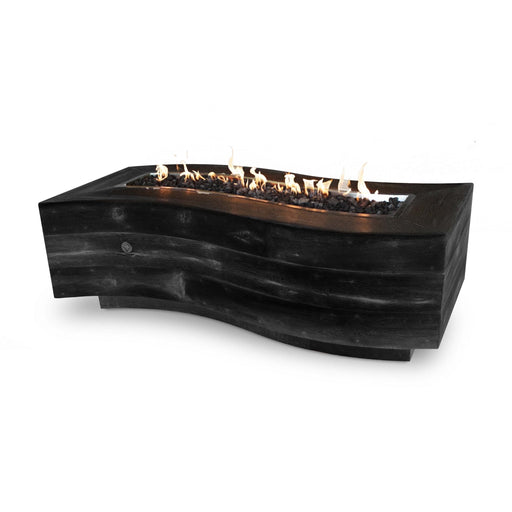 The Outdoor Plus Big Sur Fire Pit Fire Pit Ebony / 60" / Match Lit