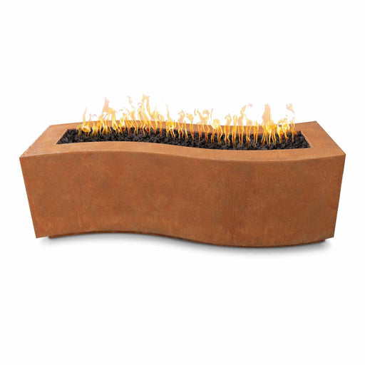 The Outdoor Plus Billow Fire Pit - Corten Steel Fire Pits 60" / Match Lit / Natural Gas