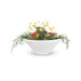 The Outdoor Plus Cazo Bowl™- GFRC Concrete Planter Bowl White / 24"