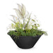 The Outdoor Plus Cazo Bowl™- Metal Powder Coat Planter Bowl Black / 24"