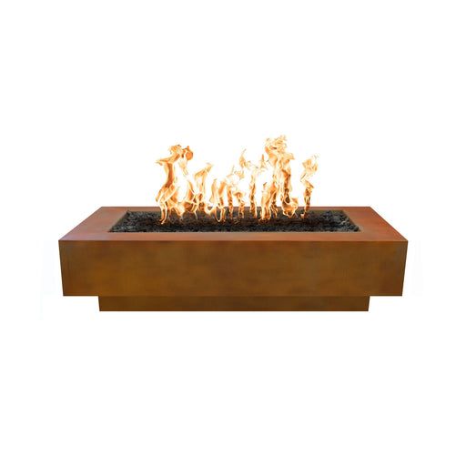 The Outdoor Plus Coronado Fire Pit - Corten Steel Fire Pits 48" / Match Lit / Natural Gas