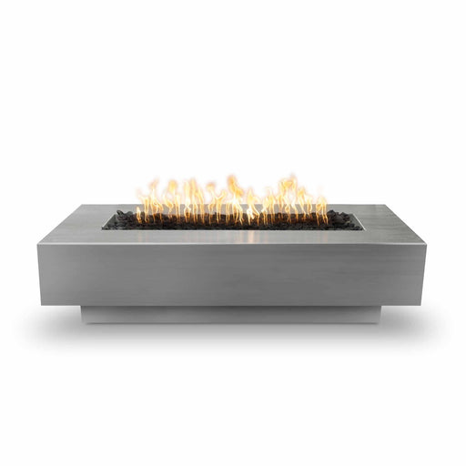 The Outdoor Plus Coronado Fire Pit - Stainless Steel Fire Pits 48" / Match Lit / Natural Gas