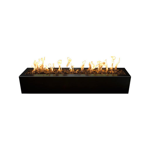 The Outdoor Plus Eaves Fire Pit - Metal Powdercoat Fire Pits Black / 48" / Match Lit