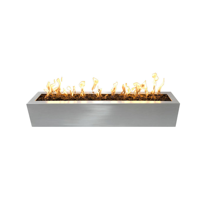 The Outdoor Plus Eaves Fire Pit - Stainless Steel Fire Pits 48" / Match Lit / Natural Gas