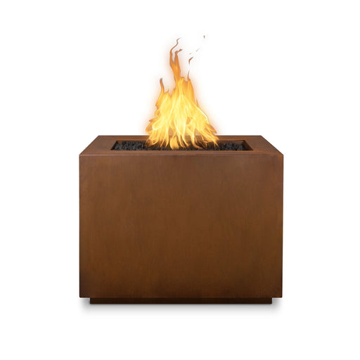 The Outdoor Plus Forma Fire Pit - Corten Steel Fire Pits 30" / Match Lit / Natural Gas