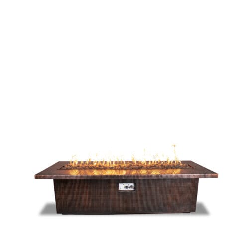 The Outdoor Plus Fremont Fire Pit- Metal Collection Fire Table