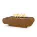 The Outdoor Plus La Jolla Fire Pit - Corten Steel Fire Pits 48" / Match Lit / Natural Gas