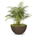 The Outdoor Plus Luna GFRC Planter Bowl Planter Bowl Chocolate / 30"