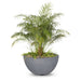 The Outdoor Plus Luna GFRC Planter Bowl Planter Bowl Gray / 30"