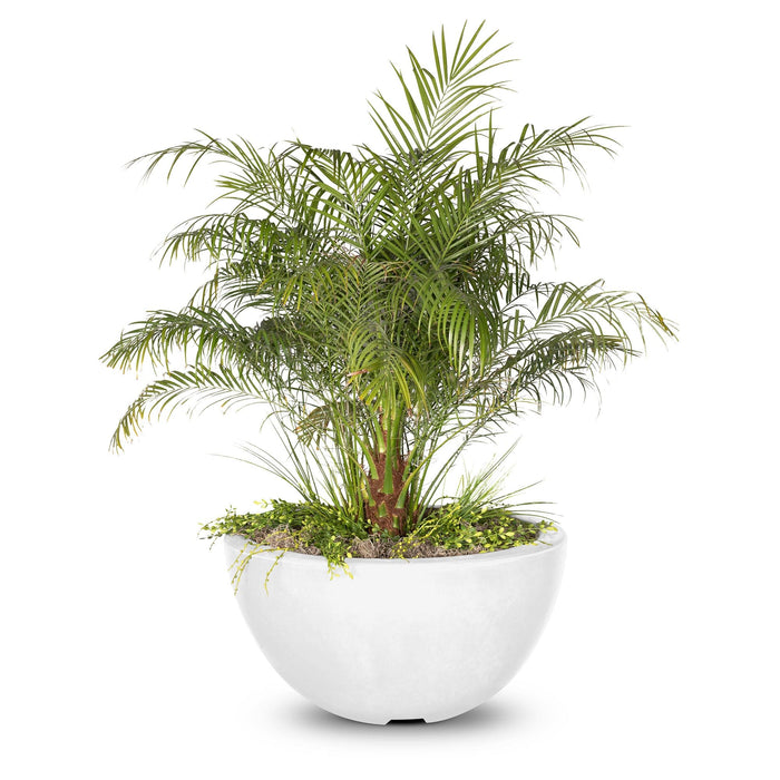 The Outdoor Plus Luna GFRC Planter Bowl Planter Bowl White / 30"