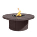 The Outdoor Plus Mabel Powder Coated Fire Pit Fire Table Java / 36" / Match Lit