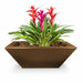 The Outdoor Plus Maya Bowl- GFRC Concrete Planter Bowl Metallic Bronze / 24"