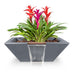 The Outdoor Plus Maya Planter & Water Bowl - GFRC Concrete Planter & Water Bowl Gray / 24"