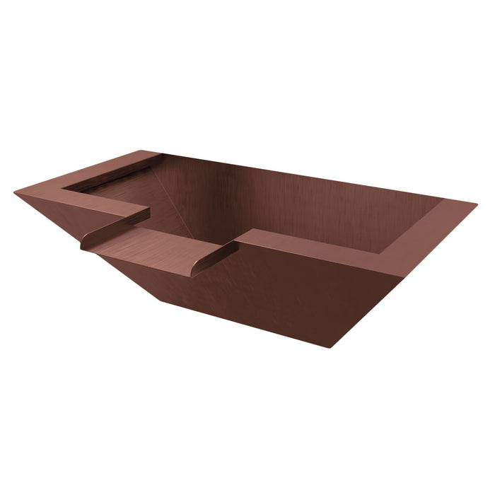 The Outdoor Plus Maya Water Bowl - Wall Mounted Scupper 24"