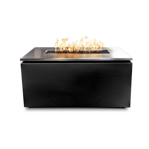 The Outdoor Plus Merona Fire Table Fire Table Black / Match Lit / Natural Gas