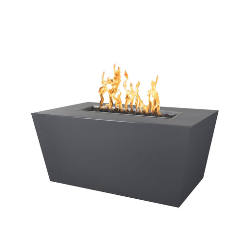 The Outdoor Plus Mesa Fire Pit - Powder Coated Fire Pits Gray / 48" / Match Lit