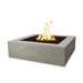 The Outdoor Plus Quad Concrete Fire Pit Fire Pits Ash / 36" / Match Lit