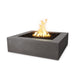 The Outdoor Plus Quad Concrete Fire Pit Fire Pits Chestnut / 36" / Match Lit