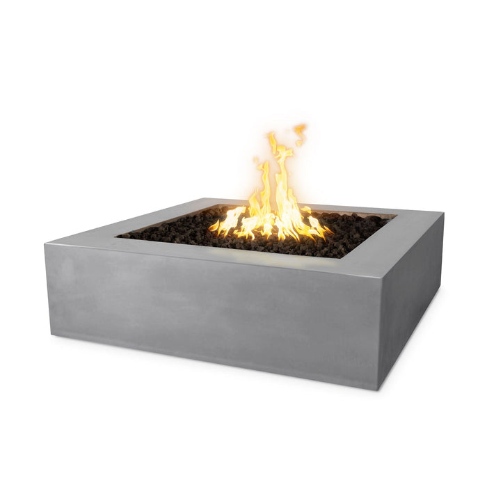 The Outdoor Plus Quad Concrete Fire Pit Fire Pits Natural Gray / 36" / Match Lit