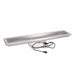 The Outdoor Plus Raised Lip Rectangular Drop In Pan & Linear Ss Burner Pan & Burner Kit 24"x8" / Match Lit / None