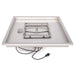 The Outdoor Plus Raised Lip Square Drop In Pan & Square Ss Burner Pan & Burner Kit 16.5" / Match Lit / None