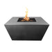 The Outdoor Plus Redan Fire Pit - Powder Coated Fire Pits Silver Vein / 36" / Match Lit