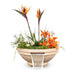 The Outdoor Plus Roma GFRC - Planter & Water Bowl Planter & Water Bowl Vanilla / 24"