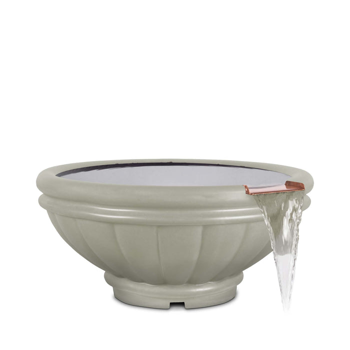 The Outdoor Plus Roma GFRC- Water Bowl Water Bowl Ash / 24"