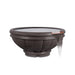 The Outdoor Plus Roma GFRC- Water Bowl Water Bowl Chestnut / 24"