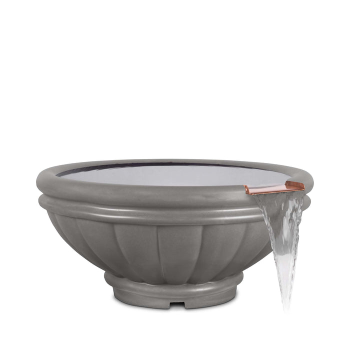 The Outdoor Plus Roma GFRC- Water Bowl Water Bowl Natural Gray / 24"