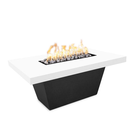 The Outdoor Plus Tacoma Fire Table - Black & White Collection Fire Table 48" / Match Lit / Natural Gas