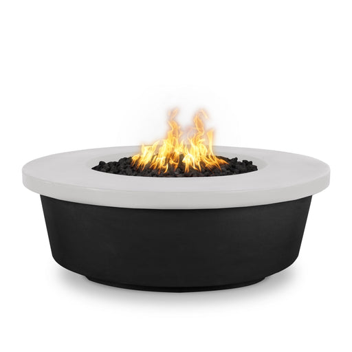 The Outdoor Plus Tempe Fire Pit - Black & White Collection Fire Pits 48" / Match Lit / Natural Gas