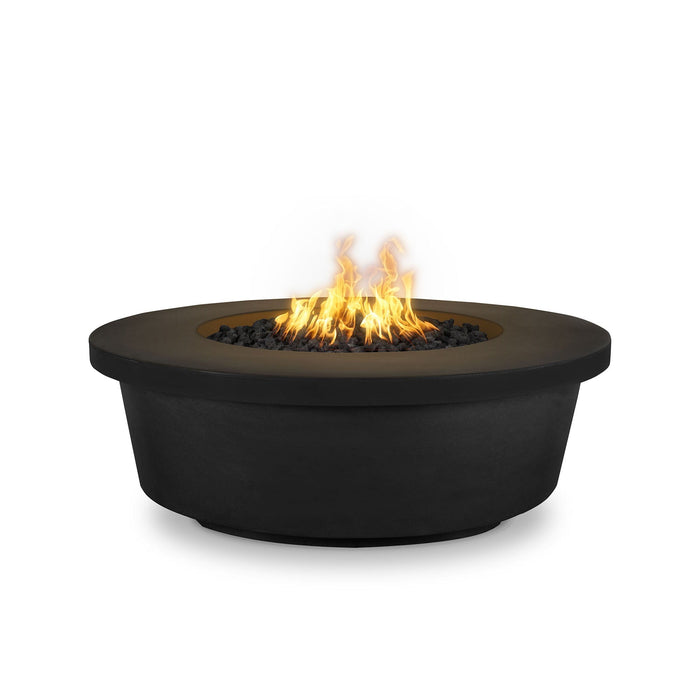 The Outdoor Plus Tempe Fire Pit - GFRC Concrete - Match Lit Fire Pits Black / Match Lit