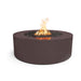 The Outdoor Plus Unity Powder Coat Steel Fire Pit Fire Pits Copper Vein / 48" x 18" / Match Lit