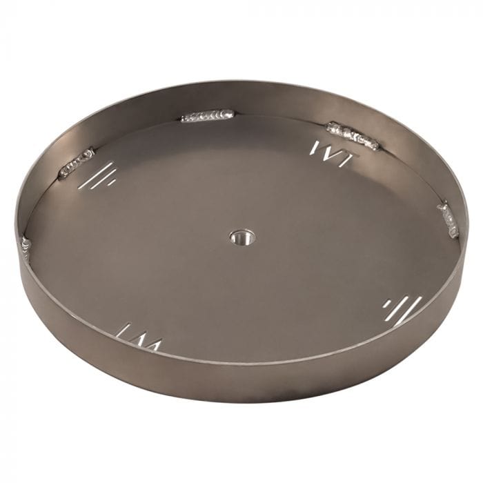 Warming Trends Circular 30.01-35.99-inch Aluminum Fire Pit Burner Pan