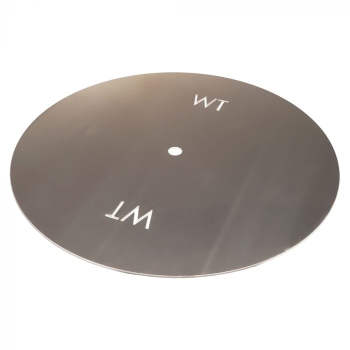 Warming Trends Circular 36.01-41.99-inch Aluminum Fire Pit Burner Plate