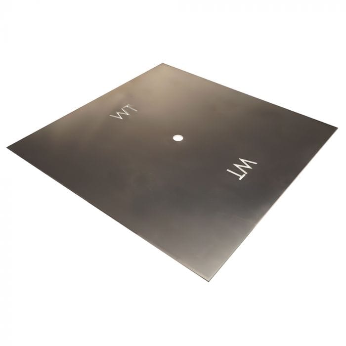 Warming Trends Square 36.01-41.99-inch Aluminum Fire Pit Burner Plate