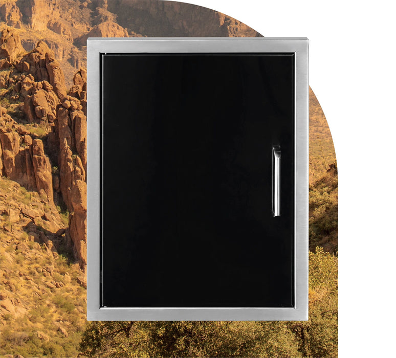 Wildfire Vertical 16 x 22-inch Single Stainless Steel Door