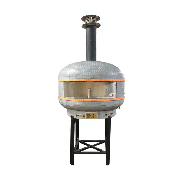 WPPO 40" Professional Lava Digital Controlled Wood Fired Oven with Convection Fan