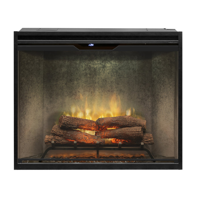 Dimplex Revillusion® 36" Portrait Built-In Firebox with Front Glass and Plug Kit