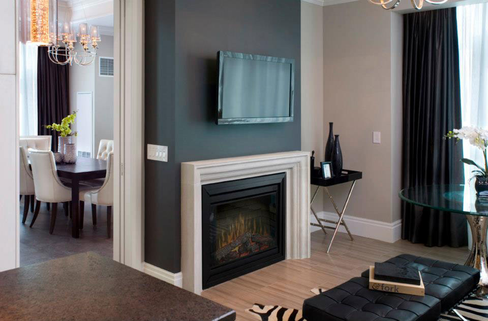 Dimplex 33-In Built-in Electric Fireplace