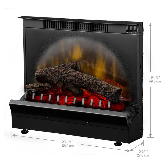 Dimplex 23-in Standard Electric Fireplace Log Set