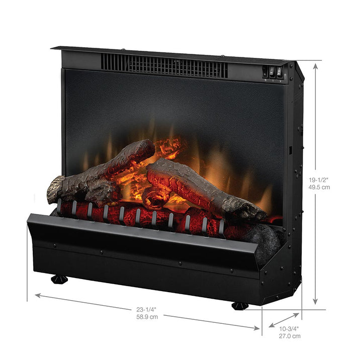 Dimplex 23-in Deluxe Electric Fireplace Log Set