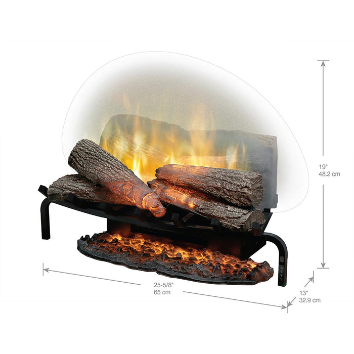 Dimplex 25-in Revillusion Electric Fireplace Log Set w/ Ashmat